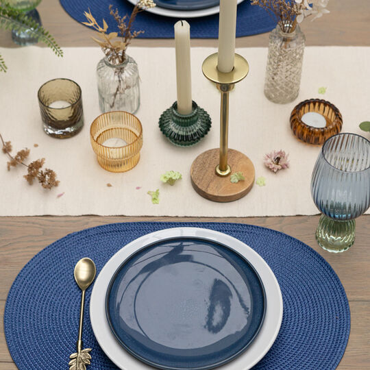 Tischset PVC-Frei Deep blue image number null